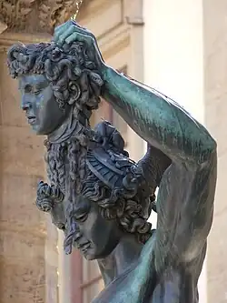 Perseus with the Head of Medusa by Benvenuto Cellini (1545)