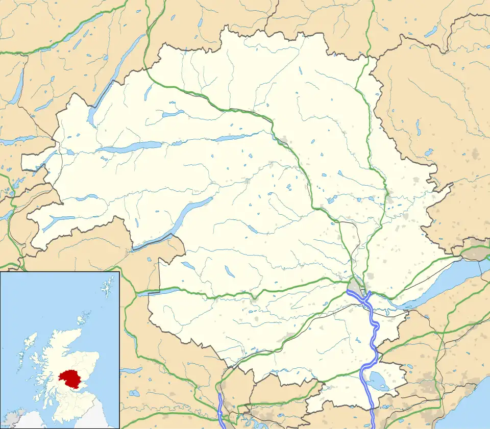 Abernethy is located in Perth and Kinross