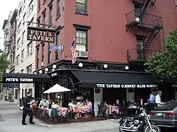Pete's Tavern, where urban legend has it that O. Henry wrote "The Gift of the Magi", was formerly the Portman Hotel.[134]