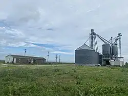 View of Phelps CIty, Missouri north of U.S. Highway 136