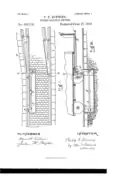 Downing's patent street railway switch page 1
