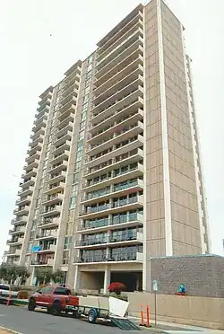 Regency On Central, formally The Regency House was built in 1964 and is located at 2323 North Central Ave. It was listed in the National Register of Historic Places on September 26, 2016, reference # 16000630.