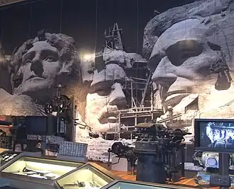 Exhibit, Borglum Visitor Center
