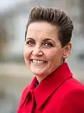 Denmark Pia Olsen Dyhr Chair of Socialistisk Folkeparti
