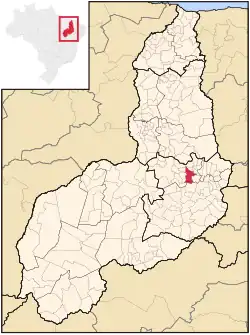 Location in Piauí state