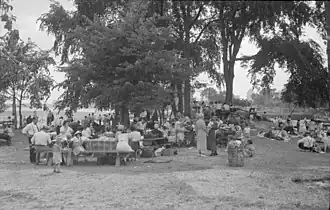 Picnic on Saint Helen's Island, 1938
