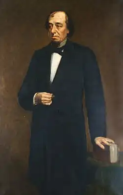 Portrait of Benjamin Disraeli by Pieter Van Havermaet