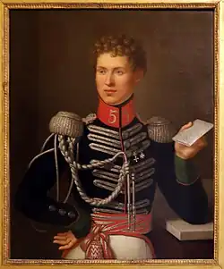 Ritratto del conte Bernardino Orsetti, oilmon canvas, priv. col.