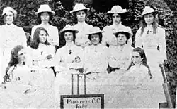 Image 5Pioneers Cricket Club, South Africa, 1902 (from History of women's cricket)