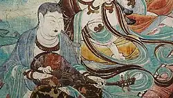 Tang dynasty pipa, Yulin cave 25