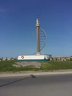 Main entrance to the island.