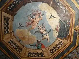 Ceiling of the apothecary shop
