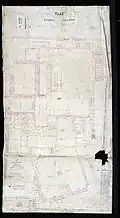 Plan map of the citadel of Lahore, by C. J. Hill