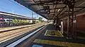 Westbound view from Platform 3 facing Platform 2 at Glenferrie station, a Belgrave service was using Platform 3 on that particular day due to heritage trains using the second platform