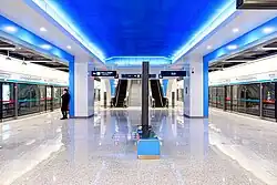 Platform from the south facing north