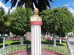 Monument to Benito Juarez.