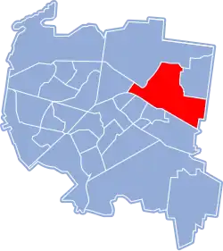Location of Wygoda within Białystok