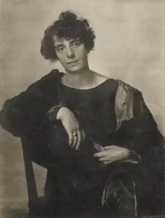 Portrait of Nina Kandinsky from 1924