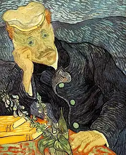 Portrait of Dr. Gachet, Vincent van Gogh, 1890