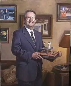 G. Scott Hubbard official Ames Research Center portrait by Robert Seman. (2008)