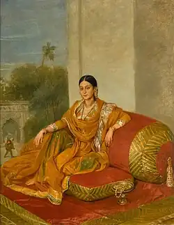 Portrait of an Indian Lady
