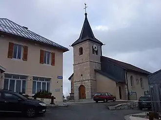 Town hall and church