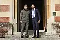 Rishi Sunak and Volodymyr Zelenskyy, 2023