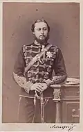 Prince Albert Edward Prince of Wales later King Edward VII, by Sergei Lvovich Levitsky circa 1864 (The Di Rocco Wieler Private Collection, Toronto, Canada)