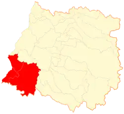 Location in the Maule Region
