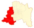 Location in the Santiago Metropolitan Region
