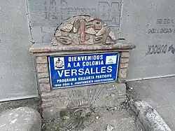 Sign for the neighborhood, 2023