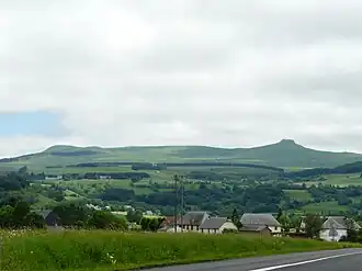 A view from outside Laqueuille railway station in Saint-Julien-Puy-Lavèze
