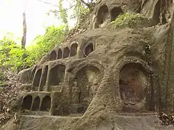 The Thousand Buddha Rock.