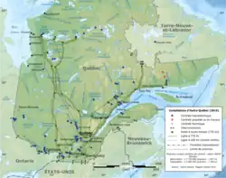 Hydro-Québec, hydroelectric development 2016
