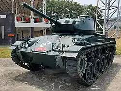 M24 Chaffee in the Museum of Republic of China Marine Corps