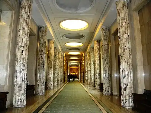 Corridor, Victory Palace
