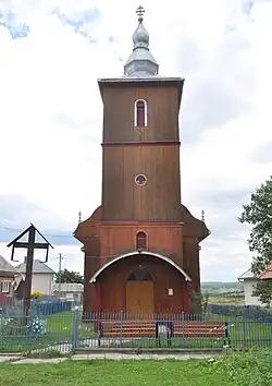 Wooden church in Râșca (1938)