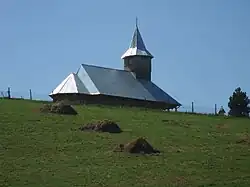 Wooden church in Valea Florilor