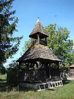 Wooden church in Cerghizel