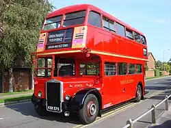 The Leyland Titan RTW, 8&nbsp;feet wide Leyland version of the RT