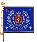 The regimental colour of Le Régiment de Maisonneuve.