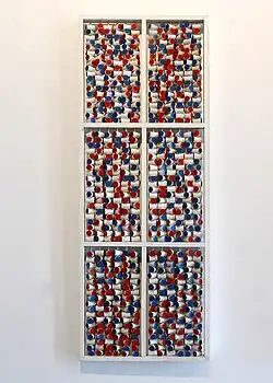 Radoslav Kratina, Cylinders on the axis (1967), National Gallery Prague
