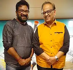 Rameshchandra (left) with S. P. Balasubrahmanyam