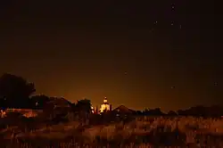 Transfiguration Church at night