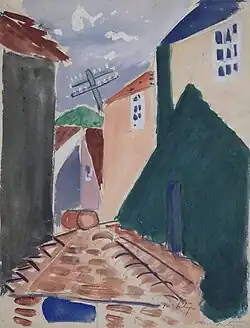 "Scene in Berkshire", circa 1920 (Te Papa, Wellington)