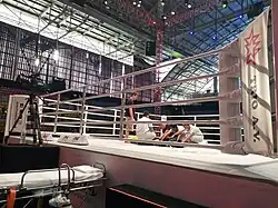The medical team and ring doctor from City International Hospital conducted their final rehearsal in the ring, ensuring every detail was meticulously prepared for the event.