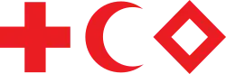 Red Cross, Red Crescent, Red Crystal logo