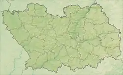 Mukhsha is located in Penza Oblast