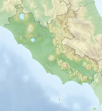 Vulci is located in Lazio