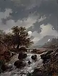 Stream in the Moonlight